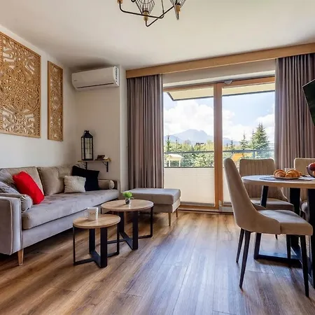 Golden - Tatra View - Ksiezycowe - 24g 1-2 Apartman Zakopane